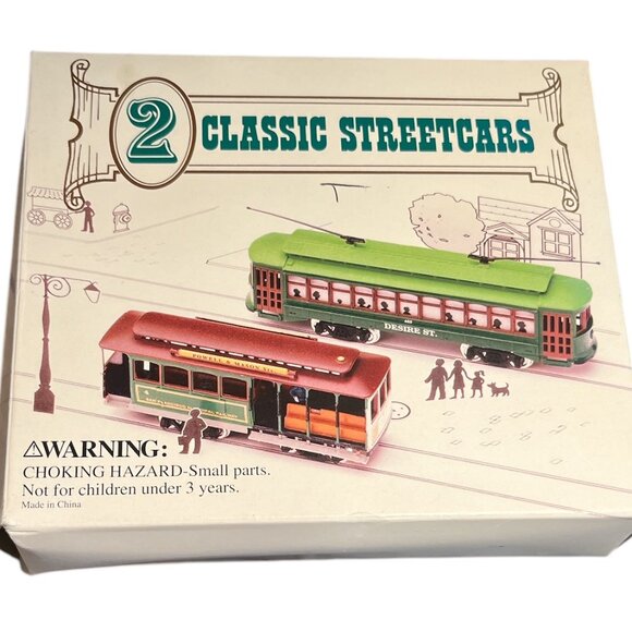 READERS DIGEST 2 Classic Model Streetcars Desire St. Powell & Mason Sts - Picture 4 of 7